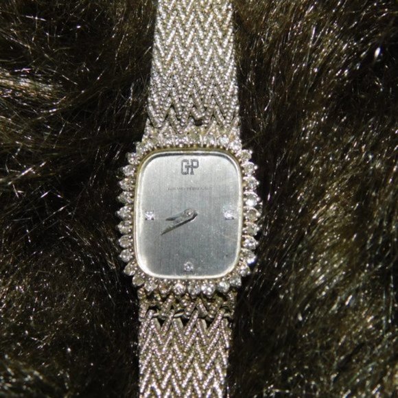 Girard Perregaux Vintage Ladies Watch 37 Diamonds - Picture 1 of 8
